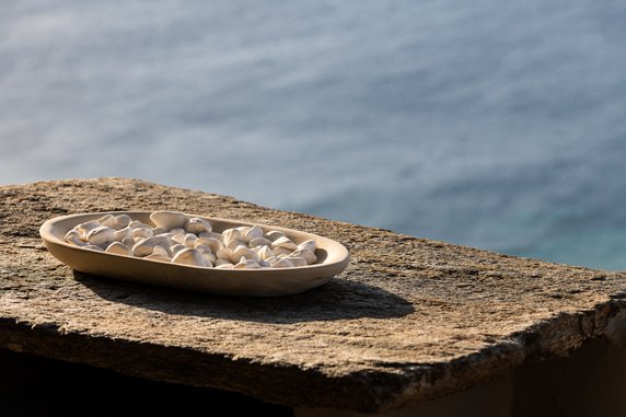 Abstract scenery from balcony