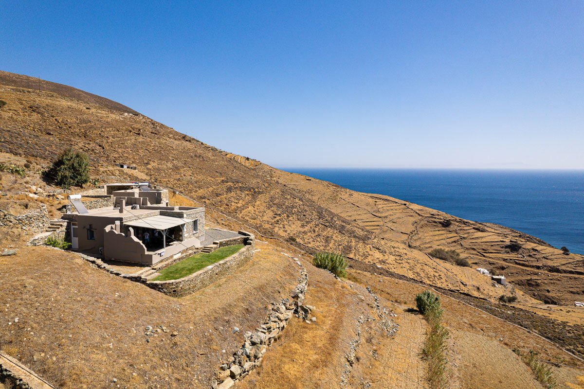 Panoramic view of the residence