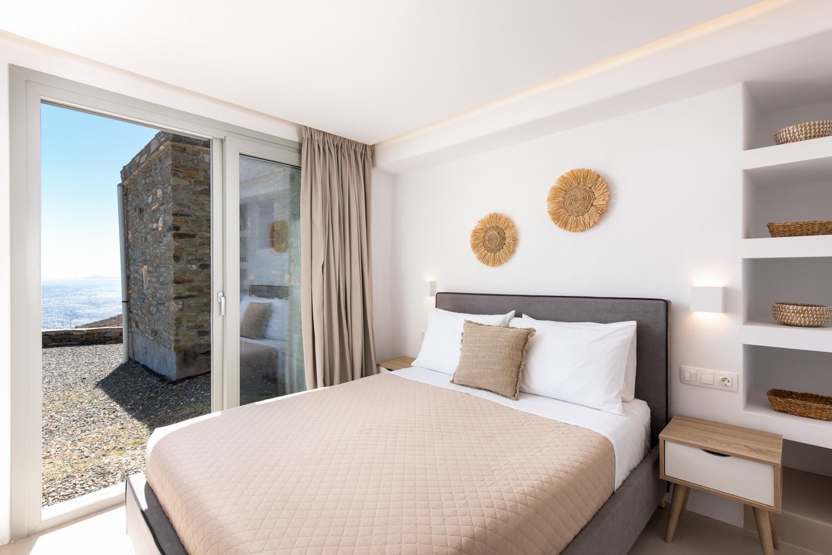 Interior of Caval Residences  Double bed