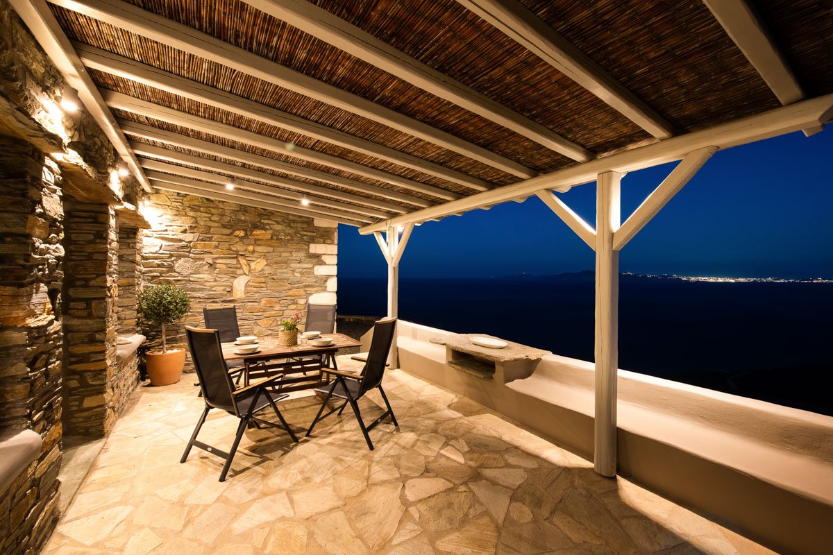 Balcony view night shot